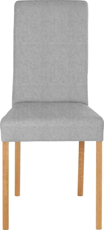 Home affaire Stoel met 4 poten Bologna Frame van massief hout (set) - Foto 3