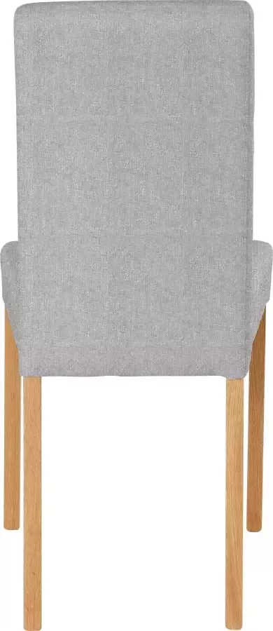 Home affaire Stoel met 4 poten Bologna Frame van massief hout (set) - Foto 4