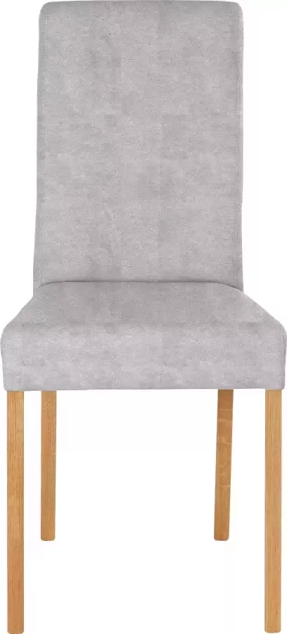 Home affaire Stoel met 4 poten Bologna Frame van massief hout (set) - Foto 3