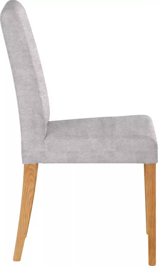 Home affaire Stoel met 4 poten Bologna Frame van massief hout (set) - Foto 2