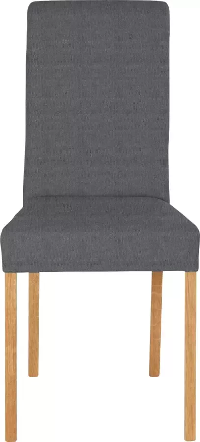 Home affaire Stoel met 4 poten Bologna Frame van massief hout (set) - Foto 3