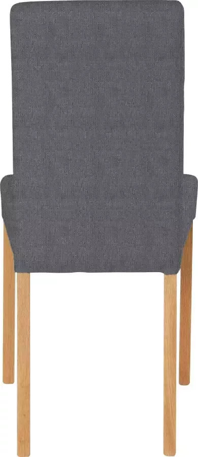 Home affaire Stoel met 4 poten Bologna Frame van massief hout (set) - Foto 4