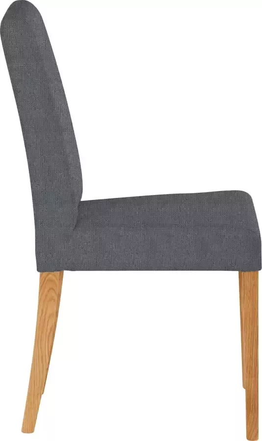 Home affaire Stoel met 4 poten Bologna Frame van massief hout (set) - Foto 2