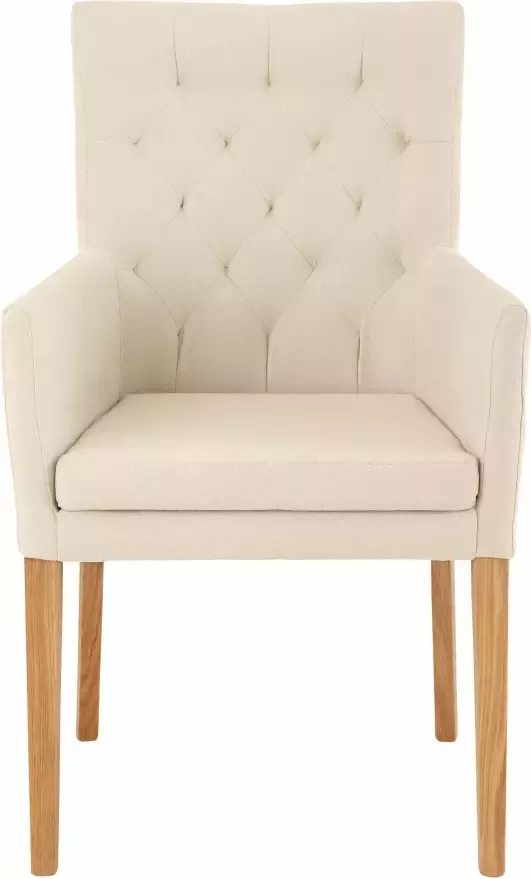 Home affaire Eetkamerstoel Colorado BESTSELLER met massief houten onderstel - Foto 6