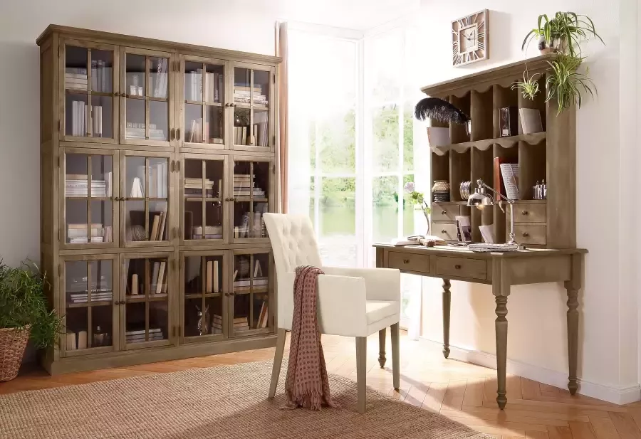 Home affaire Eetkamerstoel Colorado BESTSELLER met massief houten onderstel - Foto 2