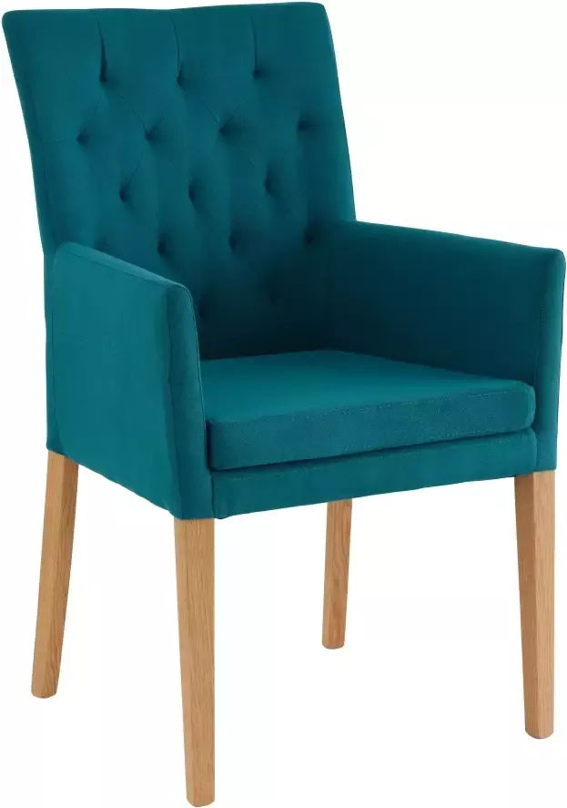 Home affaire Eetkamerstoel Colorado BESTSELLER met massief houten onderstel - Foto 5