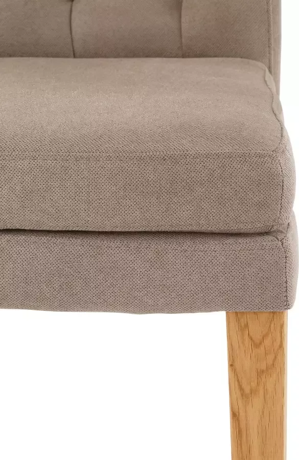 Home affaire Eetkamerstoel Colorado BESTSELLER Polsterstoel Poten in eiken of noten. In set van 2 4 of 6 - Foto 6