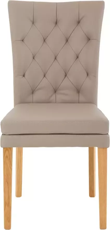 Home affaire Eetkamerstoel Colorado BESTSELLER Polsterstoel Poten in eiken of noten. In set van 2 4 of 6 - Foto 7