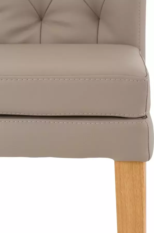 Home affaire Eetkamerstoel Colorado BESTSELLER Polsterstoel Poten in eiken of noten. In set van 2 4 of 6 - Foto 4