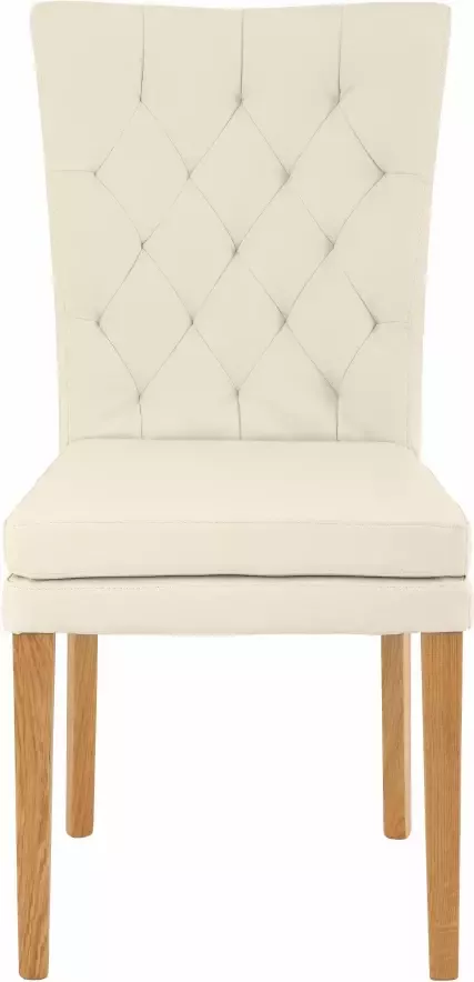 Home affaire Eetkamerstoel Colorado BESTSELLER Polsterstoel Poten in eiken of noten. In set van 2 4 of 6 - Foto 10