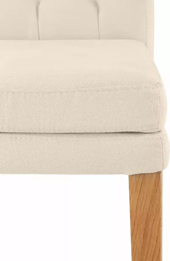 Home affaire Eetkamerstoel Colorado BESTSELLER Polsterstoel Poten in eiken of noten. In set van 2 4 of 6 - Foto 4