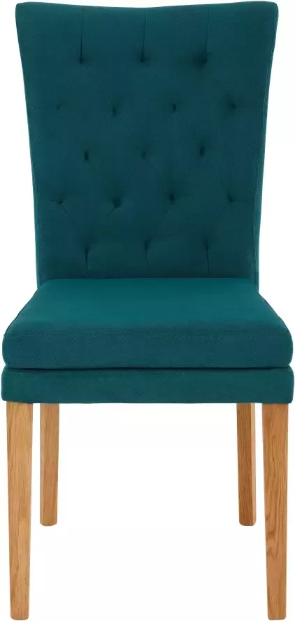 Home affaire Eetkamerstoel Colorado BESTSELLER Polsterstoel Poten in eiken of noten. In set van 2 4 of 6 - Foto 12