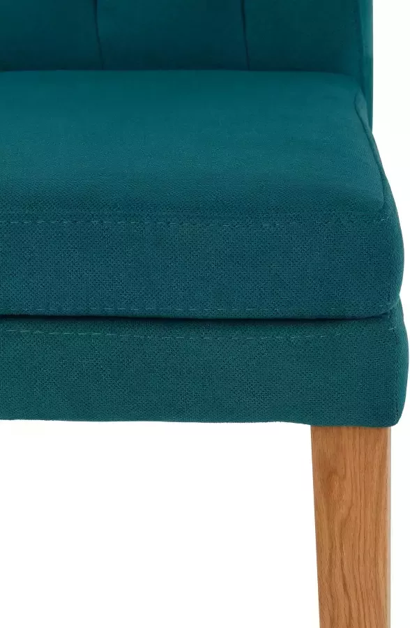 Home affaire Eetkamerstoel Colorado BESTSELLER Polsterstoel Poten in eiken of noten. In set van 2 4 of 6 - Foto 8