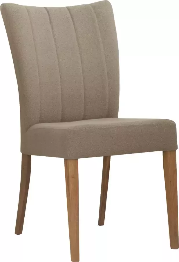 Home affaire Stoel met 4 poten Dia Frame massief eiken geolied (set 2 stuks) - Foto 3