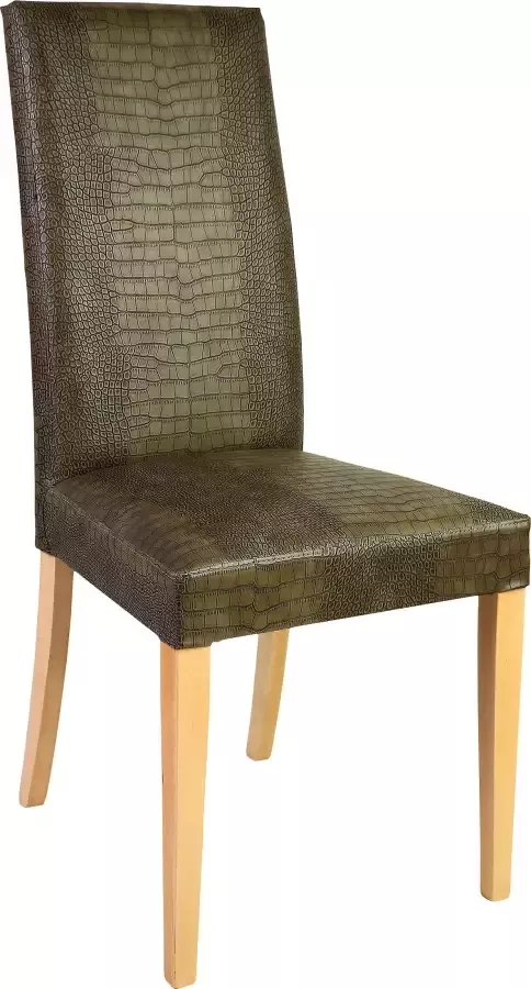 Home affaire Stoel Java Overtrokken met kunstleer met animal-stempeldruk (set 2 stuks) - Foto 3