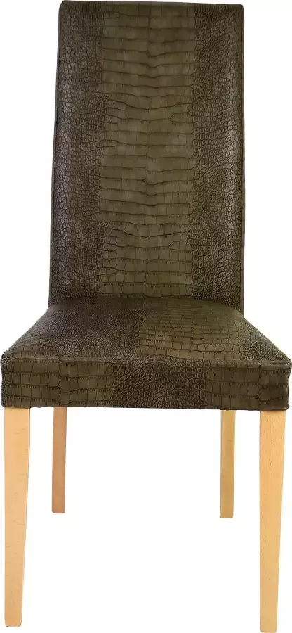 Home affaire Stoel Java Overtrokken met kunstleer met animal-stempeldruk (set 2 stuks) - Foto 4