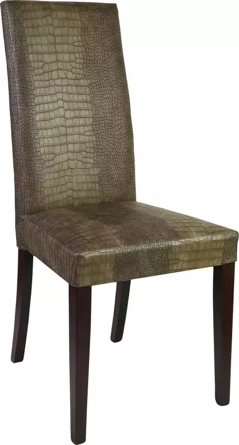 Home affaire Stoel Java Overtrokken met kunstleer met animal-stempeldruk (set 2 stuks) - Foto 3