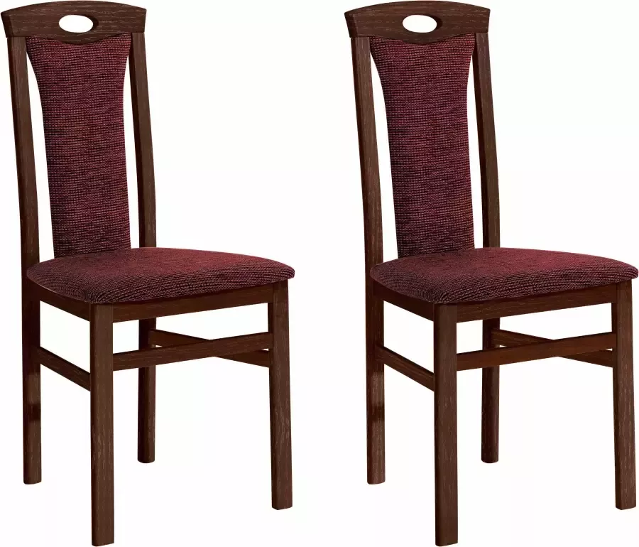 Home affaire Stoel met 4 poten Kasia (set 2 stuks) - Foto 1