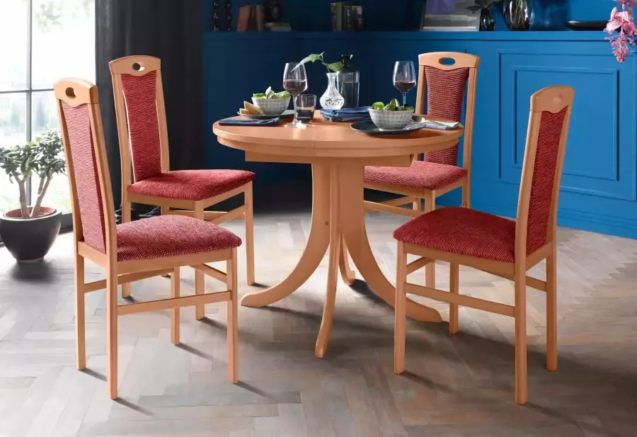 Home affaire Stoel met 4 poten Kasia (set 2 stuks) - Foto 2