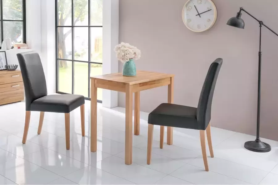 Home affaire Stoel met 4 poten Lea (set 2 stuks)