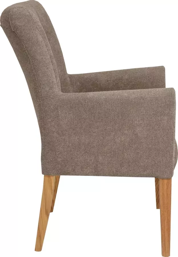 Home affaire Eetkamerstoel King Fauteuil met knoopdetails gestoffeerde stoel (1 stuk) - Foto 2
