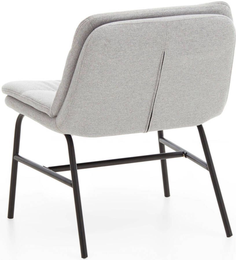 Home affaire Stoel Peter moderne stoel met een breed en diep zitoppervlak (set 2 stuks) - Foto 1