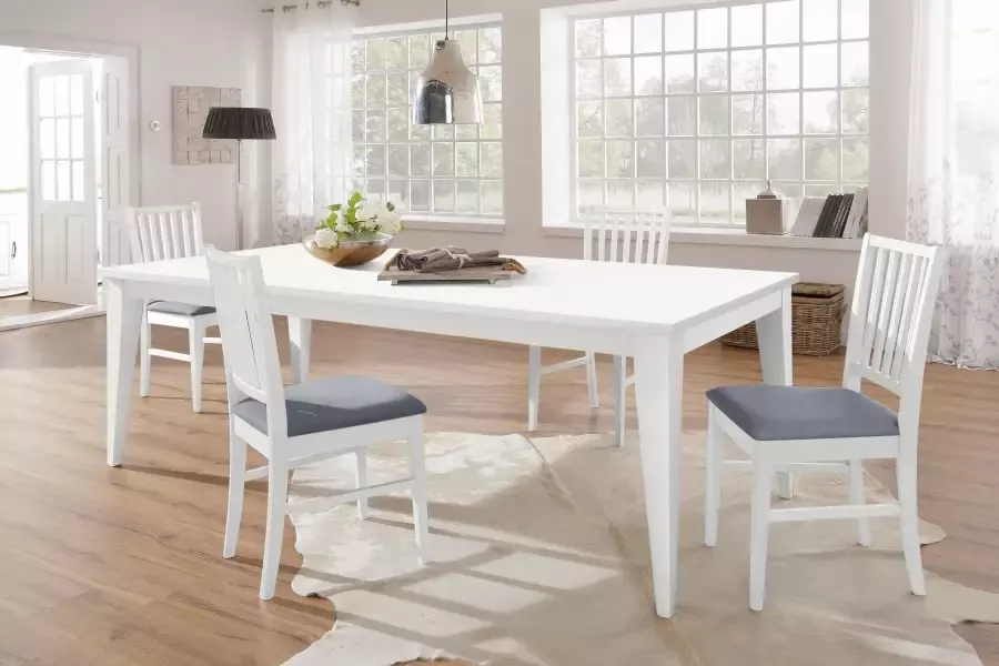 Home affaire Eetkamerstoel Ruanda keukenstoel TOPSELLER in set van 2 4 of 6 houten stoel (set) - Foto 8