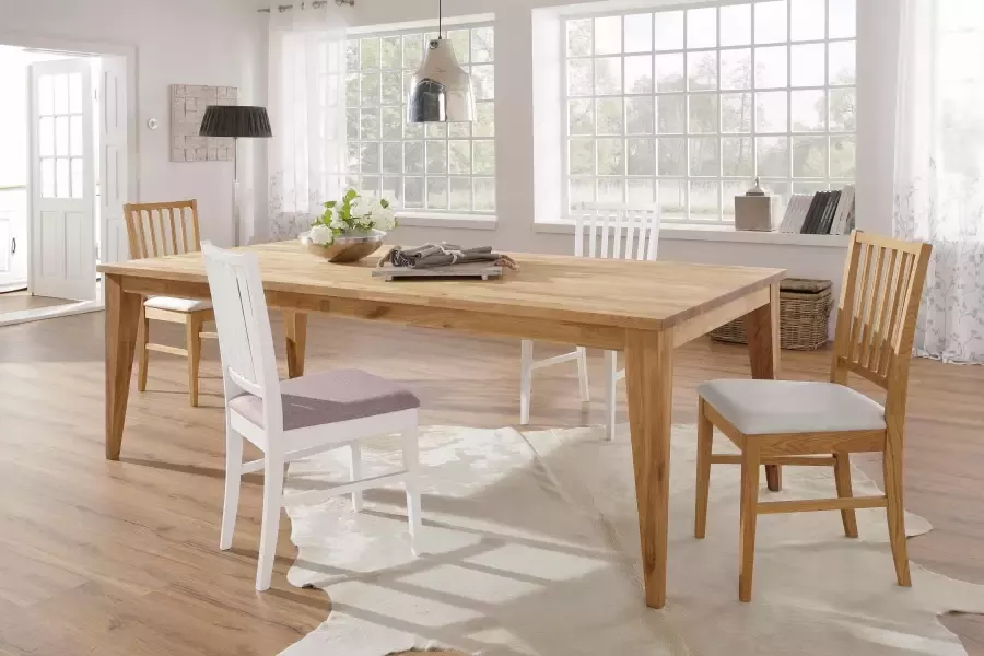 Home affaire Eetkamerstoel Ruanda keukenstoel TOPSELLER in set van 2 4 of 6 houten stoel (set) - Foto 4