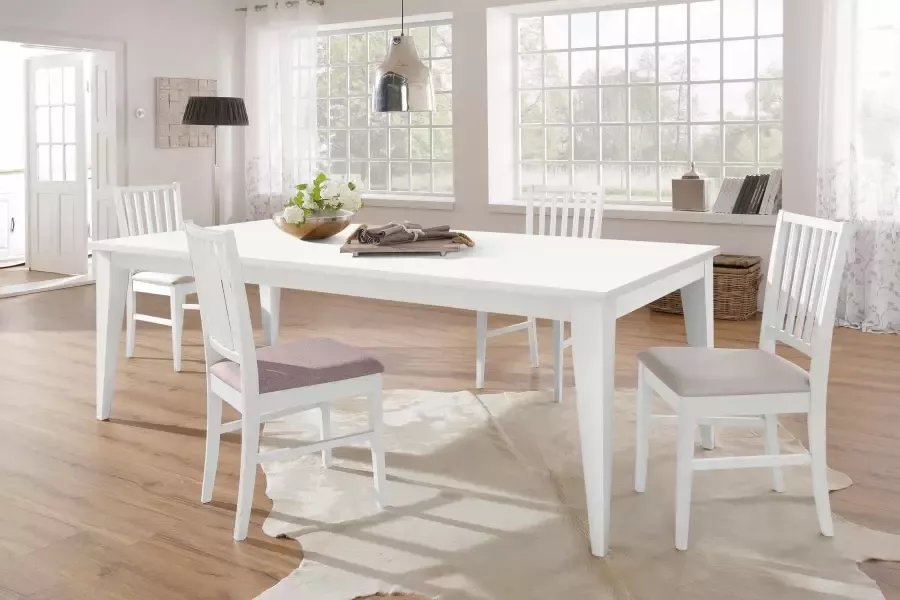 Home affaire Eetkamerstoel Ruanda keukenstoel TOPSELLER in set van 2 4 of 6 houten stoel (set) - Foto 3