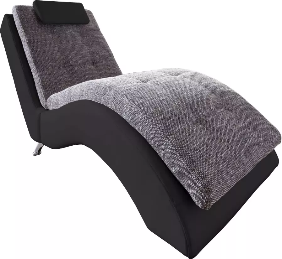 Home affaire Relaxstoel Vengo II met hoofdkussen matten-look op romp - Foto 1