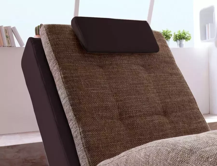 Home affaire Relaxstoel Vengo II met hoofdkussen matten-look op romp - Foto 2