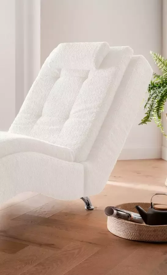 Home affaire Relaxstoel Vengo II met hoofdkussen matten-look op romp - Foto 4