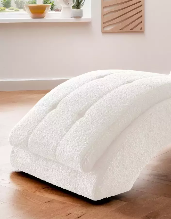 Home affaire Relaxstoel Vengo II met hoofdkussen matten-look op romp - Foto 1