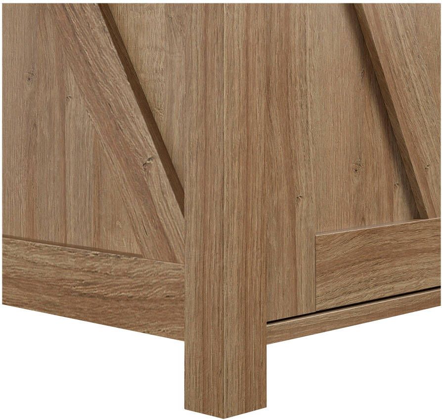 Home affaire Tv-meubel Allemond 1 verstelbare plank achter elke deur breedte 151 5 cm hoogte 74 5 cm - Foto 5
