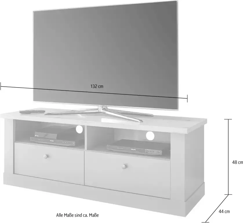 Home affaire Tv-meubel CHAMBORD Breedte ca. 132 cm - Foto 2