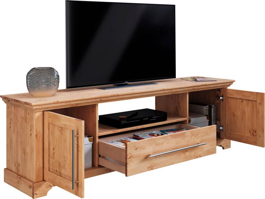 Home affaire Tv-meubel Meliss Breedte 171 cm massief grenen - Foto 2
