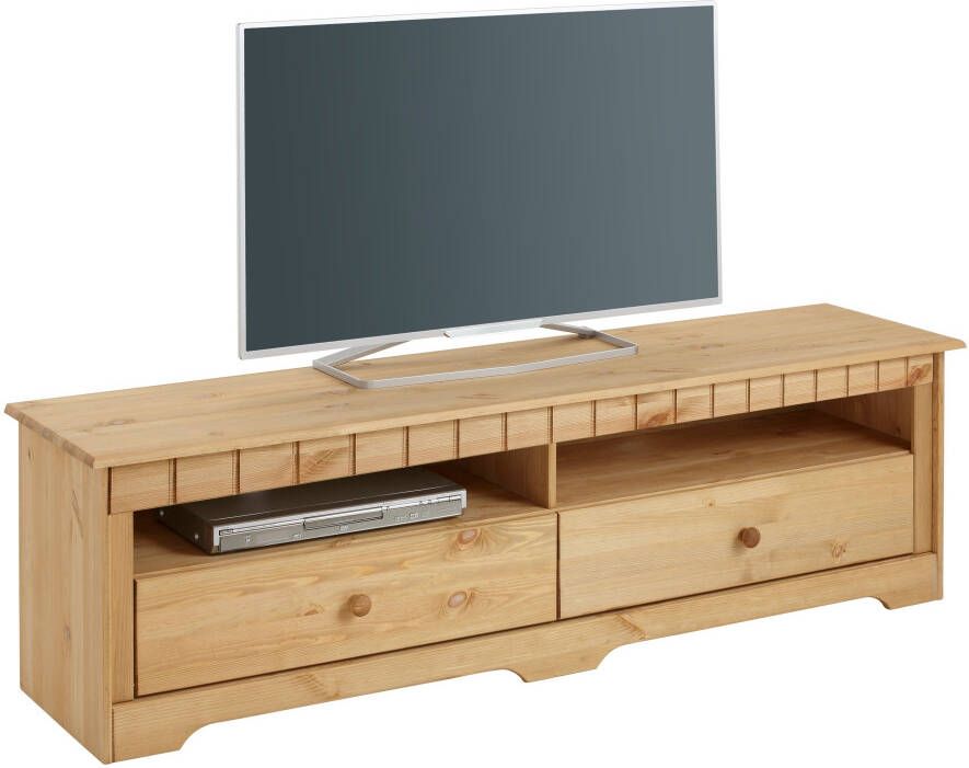 Home affaire Tv-meubel Poehl Breedte 160 cm van massief grenen - Foto 3