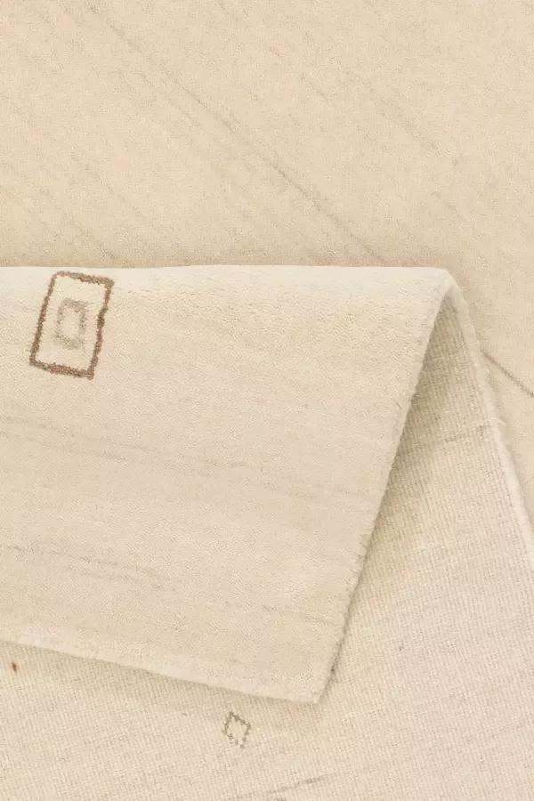 My home Wollen kleed Julia pure wol handgeweven zachte aanraking met bies - Foto 2