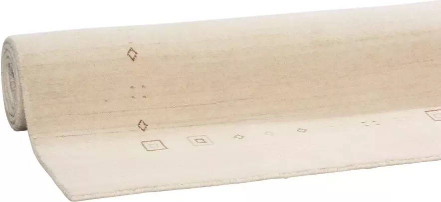 My home Wollen kleed Julia pure wol handgeweven zachte aanraking met bies - Foto 4