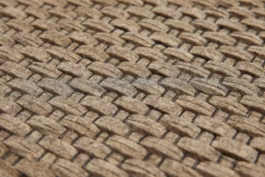 Home affaire Wollen kleed Kappelen Effen kleuren kortpolig 100% wol - Foto 5