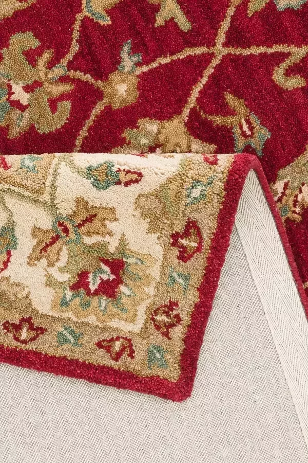 Home affaire Wollen kleed Sahil zuivere wol oosters tapijt ideaal in de woonkamer & slaapkamer - Foto 3