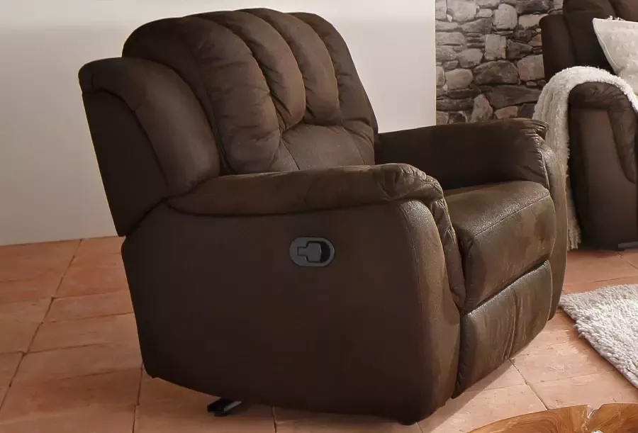 Home affaire XXL-fauteuil Marko met royale relaxfunctie met binnenvering hoge belastbaarheid - Foto 9