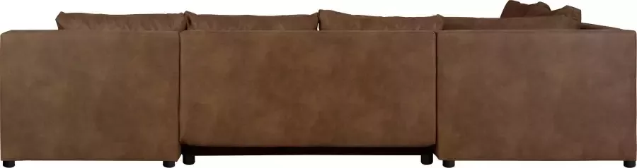 Home affaire Zithoek Acra U-vorm met slaapfunctie en bedkist in gevlochten look - Foto 9