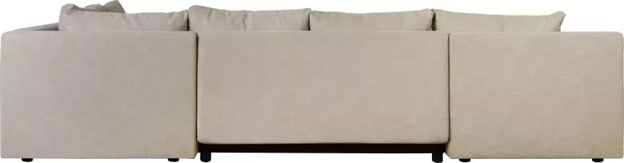 Home affaire Zithoek Acra U-vorm met slaapfunctie en bedkist in gevlochten look - Foto 10