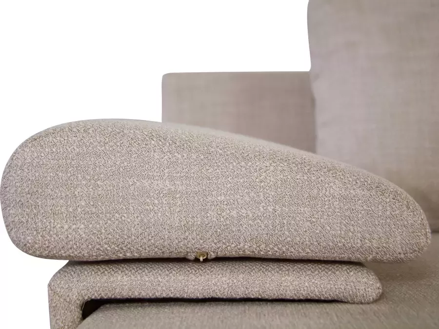 Home affaire Zithoek Acra U-vorm met slaapfunctie en bedkist in gevlochten look