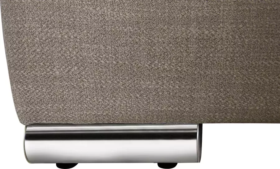 Home affaire Zithoek Acra U-vorm met slaapfunctie en bedkist in gevlochten look - Foto 3