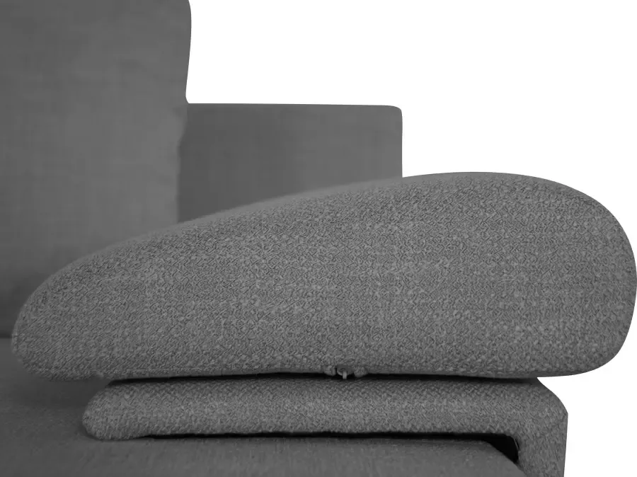 Home affaire Zithoek Acra U-vorm met slaapfunctie en bedkist in gevlochten look