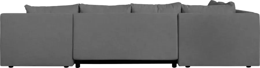 Home affaire Zithoek Acra U-vorm met slaapfunctie en bedkist in gevlochten look - Foto 10