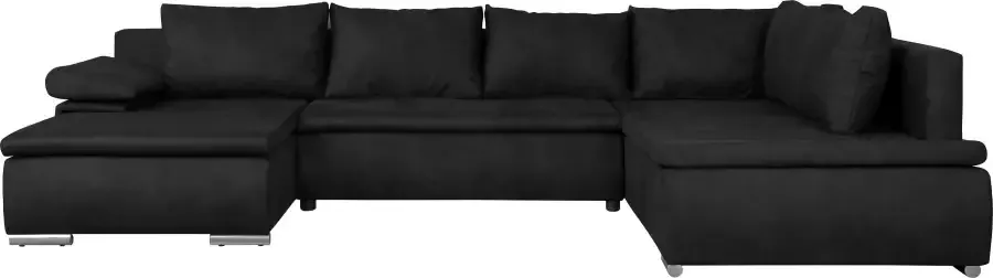 Home affaire Zithoek Acra U-vorm met slaapfunctie en bedkist in gevlochten look - Foto 7