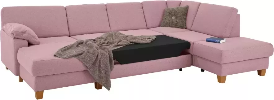 Home affaire Zithoek Belfort U-vorm met binnenvering naar keuze met slaapfunctie en bergruimte - Foto 7